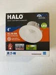 Halo RLD4069301EWHR White Led Recessed Ceiling Light Retrofit Trim 3000K. Fixed Price $11.00.