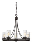 Bellevue SH10018ORB Oil Rubbed Bronze 5 Light 26" Wide Ring Chandelier. Fixed Price $302.89.