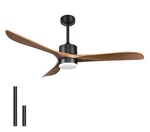 Wisful Ceiling Fan With Lights Remote Control, 56" Outdoor Wood. Fixed Price $392.89.