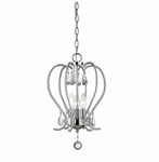 Z-lite Serenade 429-3-CH Chrome 3-LIGHT 1-TIER Ambient Mini Chandelier. Fixed Price $71.97.
