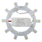 Led Ceiling Light Panel Fixtures 12W Fan Retrofit Kit Circle Replacem.... Fixed Price $17.05.