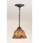Meyda Tiffany 98821 Light 8"W Mini Pendant - Multicolor. Fixed Price $351.50.