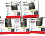 Lot Five (5) Satco 13W Led Indoor/outdoor Dimmable Soft White Flood Lights. Fixed Price $24.00.