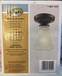 Hampton Bay Oil Rubbed Bronze Finish Frosted Glass Shade 401415-J New. Fixed Price $24.99.