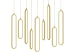 Afx SIEP99LAJD1LNR9 Pendant 36"W Led Linear - Gold. Fixed Price $1138.00.