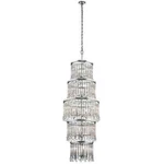 Kichler 43758CH Piper 18 Light Multi Tier Chandelier Chrome (new-bad Box Only). Fixed Price $510.00.