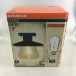 Sylvania Antique Matte Black Lincoln Led Barn Lantern Light Fixture. Fixed Price $34.99.