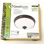 Good Earth Lighting Led Flush Mount Ceiling 11" Bronze No Bulb Needed. Fixed Price $39.99.