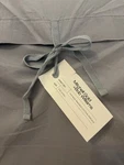 Mitchell Gold + Bob Williams Cal King 100% Cotton Sheet Set Light Blue Chambray. Fixed Price $120.00.