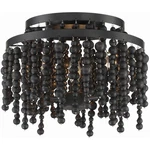 Crystorama POP-A5073-MK Poppy Semi-flush Mount Matte Black. Fixed Price $448.00.