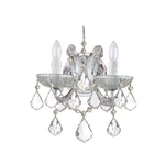 Crystorama Maria Theresa Light Clear Crystal Chrome Sconce Ii 4472-CH-CL-MWP. Fixed Price $198.00.