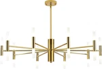 Bokt Gold Sputnik Chandelier Large 20-LIGHTS Led Semi Flush Ceiling. Fixed Price $179.00.