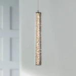 Elan Neruda 2 1/4" Wide Chrome Contemporary Led Mini Pendant. Fixed Price $494.99.
