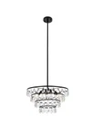 Elegant Lighting Ella 6 20" Black Pendant Ceiling 1101D20BK. Fixed Price $149.99.