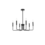 Elegant Lighting Willa 26"L Pendant, Black - LD742D26BK. Fixed Price $172.00.
