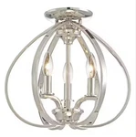 Minka Lavery 4983-613 Light 14"W Flush Mount Ceiling Fixture Nickel #155. Fixed Price $175.00.