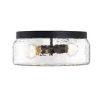 Designers Fountain Rose Marie Light Island Flush, Black/rippled D323M-FM-MB. Fixed Price $106.80.