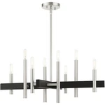 Livex Lighting 49348-91 Denmark Chandelier Brushed Nickel. Fixed Price $531.96.