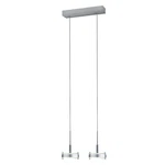 Jesco Lighting PD302-2CH Discus Satin Nickel Pendant Ceiling. Fixed Price $52.36.