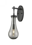 Owego Light Inch Matte Black Sconce By Innovation 451-1W-BK-G451-5SM. Fixed Price $193.00.