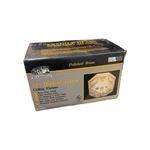 Hampton Bay Brass Flush Mount Ceiling 13" Light Fixture Frosted Swirl Glass New. Fixed Price $27.99.