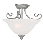 Livex Lighting Coronado Ceiling Mount Brushed Nickel. Fixed Price $133.99.