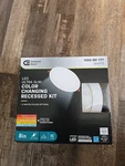 Commercial Electric Ultra Slim 8 In. Selectable Cc/recessed Light. Fixed Price $19.99.