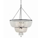 Crystorama Lighting Group 612 Rylee 32"W Crystal - Black. Fixed Price $1157.02.