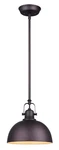 Canarm Polo 1-LIGHT Pendant Light, Oil Rubbed Bronze Finish With Adjustable H.... Fixed Price $85.28.