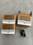 Lot Of 3 Pieces Juno Aculux Recessed Lighting Trim Cone Black Alzak Reflector. Fixed Price $126.00.