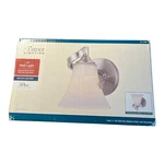 Patriot Wall Light Brushed Nickel Finish Flat Opal Glass Dee Collection New. Fixed Price $12.75.