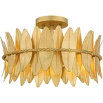 Quoizel LIZ1716 Liza 3 Light 16"W Semi-flush Drum Ceiling Fixture Gold. Fixed Price $223.99.