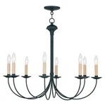 Livex Lighting 4457-04 Heritage 8 30 Inch Black Chandelier Ceiling. Fixed Price $320.95.