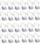 24PACK 6" Led Recessed Lights, 12W, 1050LM, 6500K, High Brightness. Fixed Price $135.99.