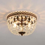 3 Lights French Empire K9 Crystal Flush Mount Chandelier Lighting Antique Ceilin. Fixed Price $91.99.