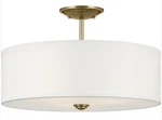 Kichler Shailene 43692NBR - Semiflush Ceiling Fixture Indoor Lighting. Fixed Price $27.42.