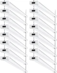 Sunco 16 Pack Led Workshop Garage Light 4FT, Plug Linkable Utility. Fixed Price $244.39.
