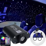 Azimom Bluetooth 16W Rgbw Fiber Optic Lights Star Ceiling Lighting Kits 450PC.... Fixed Price $109.08.