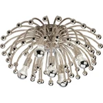 Robert Abbey Anemone 5 Light Flushmount, Polished Nickel - S1306. Fixed Price $1327.60.