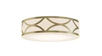 Afx LAKF20MB Lake 3 Light 20"W Flush Mount Drum Ceiling Fixture - Gold. Fixed Price $255.00.
