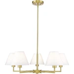 Z-lite 744-34R-LG Leila 5 Light Inch Luxe Gold Chandelier Ceiling. Fixed Price $336.60.