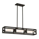 Designers Fountain Urban Oasis 6 Light Island, Matte Black D224M-IS-MB. Fixed Price $249.99.