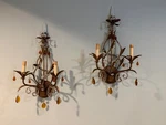 Currey And Company - Isabella Light Wall Sconce Rhine Stones + More 2170. Fixed Price $724.00.