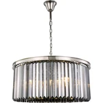 Elegant Lighting 1238D31PN-SS/RC Sydney Chandelier Polished Nickel. Fixed Price $1328.00.