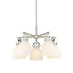 Innovations Lighting 410-5CR-16-26 Newton Bell Chandelier White. Fixed Price $992.20.
