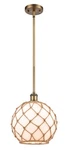 Innovations Lighting 516-1S-10RW Ballston Large Farmhouse Rope Brushed Brass. Fixed Price $367.40.