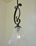 Bronze Patina Finish Vaxcel Lighting Mini Pendant Rustic Cottage Cabin. Fixed Price $59.00.