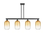 Innovations Lighting 716-4I-16-48 Brookhaven Cloche Linear Matte Black / Amber. Fixed Price $762.08.