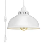 Soodmi Plug Pendant Light, 15FT Hanging Lights With Big White,. Fixed Price $28.88.