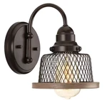 Progress Lighting Tilley Collection 1-LIGHT Antique Bronze Bath Vanity. Fixed Price $24.42.